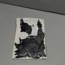 Coogam 60PCS Halloween Bats Decoration, 4 Different Sizes Realistic PVC Black 3D Scary Bat Sticker for Home Decor DIY Wall Decal Bathroom Indoor Hallowmas Party Supplies