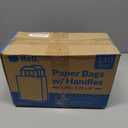 Reli. White Paper Bags | 110 Pcs Bulk | 8"x4.5"x10.25" | White Paper Bags With Handles | Kraft, Small Gifts, Shopping, Retail, Merchandise
