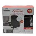 Sunbeam Microplush Sherpa Oversized Heated Throw Size 60x70 in