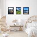 JCJMY 15x19 Picture Frame Black for Poster Photo Picture, Horizontal and Vertical Formats, Wall Hanging, 15 x 19 Wall Gallery Poster Photo Frame