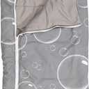 Happy Nappers: Pillow & Sleepy Sack: Large - Grey Shark - 66 x 30, 2-in-1: Plush Animal Opens Into Sleeping Bag, Soft Play Character, Kids 3+