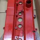 MITZONE Aluminum Valve Cover Compatible with Ford Focus EcoSport S SE SEL Titanium 2.0L L4 Gas Flex 2014-2022 (Red)