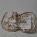 Lilian&Gema Baby Healthcare and Grooming Kit, 28-in-1 Rechargeable Nail Trimmer Electric Set, Dual Auto Light Baby Nail Care Kit, Portable Newborn Nursery Health Care Set for Infant Toddlers Boy Girl (Brown)