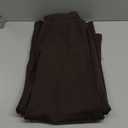 QINSEN Baggy Medium Waist Elastic Sweatpants for Womens Casual Long Fleece Cargo Pants with Pockets (Chestnut) M