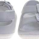 Josmo Kids Jelly Sandals Open Toe Strap Summer Pool Beach Shoes for Boys and Girls (Size 5-10 Toddler) (White)