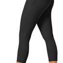Sunzel Invisible Butt Scrunch Workout Leggings with Pockets for Women, No Front Seam Booty Gym Yoga Pants with Tummy Control 21" Black X-Large