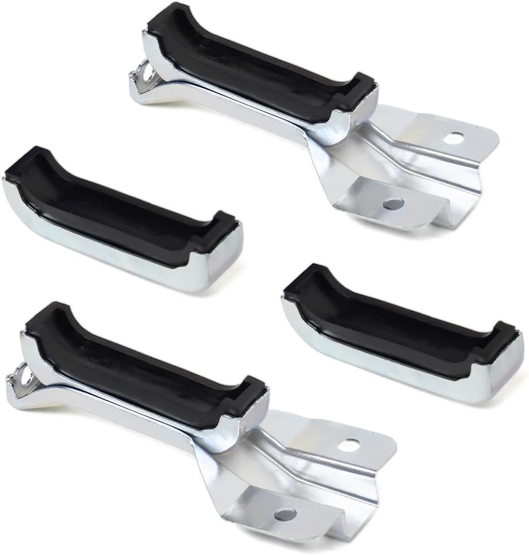 Radiator Mounting Brackets Upper/Lower PAIR For 3.25 Inch Thick Tanks For Chevrolet C10 Suburban 1967-1972