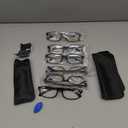 Gaoye +1.75 Reading Glasses Men - Blue Light Blocking Lenses, TR90 Frames, UV400 - Eyeglasses with Clear Vision