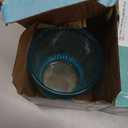 Amzcku Colored Drinking Glasses Set of 4, Vintage Glassware 10 oz- For Cocktails, Mixed Drinks, Whiskey, Beverage, Water, Milk and Juice (colored Flower Tumbler)