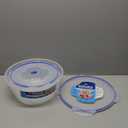BPA-Free Durable Plastic Food Storage Container, 2 Pack
