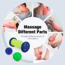 Massage Ball - 3 in 1 - with Foot Roller & Spiky Balls, Plantar Fasciitis Relief and Heel Spur Relief, Foot Roller Massage and Trigger Point Ball