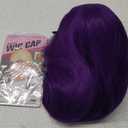 Purple Thick High Ponytail Reo Cosplay Wig Heat Resistan Synthetic Fiber Hairs for Uniex Adult Halloween Cos Anime Party Replacement Wigs