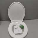 KOHLER 4639-RL-0 Cachet ReadyLatch Round Toilet Seat Soft Close, White