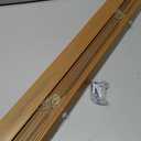 Cordless Light Filtering Mini Blind, 35 x 64 in, Woodtone