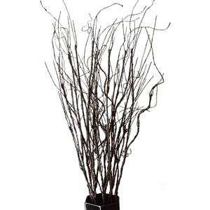 FeiLix 10PCS Lifelike Curly Willow Branches Decorative Dried Artificial Twigs, 30.7 Inches Fake Bendable Sticks Vintage Vines/Stems DIY Greenery Plants Craft Vases Home Garden Hotel Farmhouse Decor