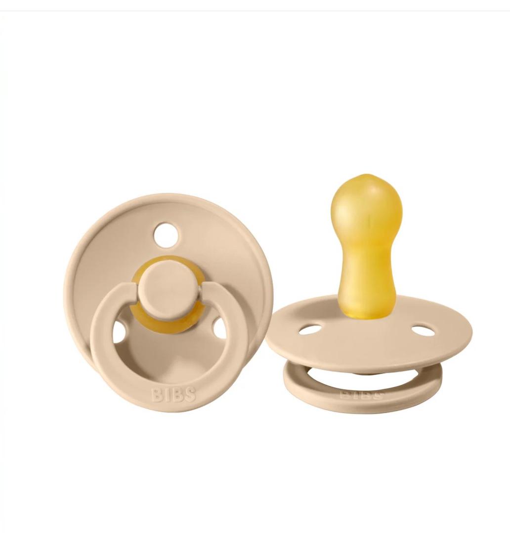 BIBS Pacifier Original COLOUR Latex 2 PK Vanilla (Min. of 2 PK, multiples of 2 PK) BIBS Pacifier Original COLOUR Latex 2 PK Vanilla (Min. of 2 PK, multiples of 2 PK)