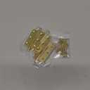 4Pack Decorative Solid Brass Cabinet Cupboard Door Butt Hinges Furniture Folding Hinges Hardware Lot 2inch (4, 2")