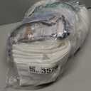 Natural Pinch Pleated Linen Curtains 2 Panels 63 Inch Length for Dining Living Room Memory Training Shaped Cream Birch Semi Sheer Short Pleat Drapes with Hooks Rings Bedroom Window Curtain 40x63