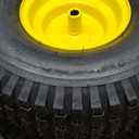 MAXROLLORS (2 Pack) 20x8.00-8 Lawn Mowe Tire and Wheel Tubeless, 3.5" Offset Hub, 3/4" Borehole, 3/16" Keyway, 4-Ply, Replacement 20x8-8 Rear Tire and Wheel Assemblies