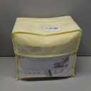 30x10ft Wrinkle Free Ivory Backdrop Curtain for Parties Soft Fabric Drapes Wedding Ivory Curtain Backdrop for Birthday Party Decorations Background for Photography 5x10ft,6 Panels, Ivory