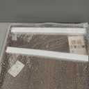 Extra Large Square Ottoman Tray for Living Room Coffee Table 21 x 21 Inch Decorative Acacia Wooden Serving Tray with Leather Handles for Breakfast in Bed Dinner Food TV (Color Natural)