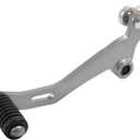 Motorcycle Gear Shifter Shift Lever Pedal Replacement for Kawasaki Ninja 650 2017-2026 Ninja 650 ABS 2017-2025 Z650 17-22 Z650 ABS 19-23 Z650RS 2022-2025 CNC Aluminum Gear Shift Lever(sliver)