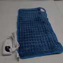 Heating Pad-Electric Heating Pads for Back,Neck,Abdomen,Moist Heated Pad for Shoulder,Knee,Hot Pad for Arms and Legs,Dry&Moist Heat & Auto Shut Off(Blue, 33''x17'')