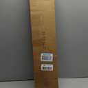 Cordless Faux Wood Blinds 27" W x 36" H, 2 Inch Slat Horizontal Windows Blinds with Crown Valance, Room Darkening Blinds, White Blinds for Home Interiors.