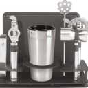Oggi Pro Stainless-Steel 10-Piece Cocktail Shaker and Bar Tool Set