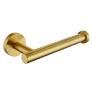 Toilet Paper Holder Brushed Dark Gold, APLusee SUS304 Stainless Steel Round TP Hanger, Modern Bathroom Lavatory Tissue Roll Storage