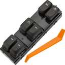 Master Power Window Switch Compatible with Hyundai Tucson 2010 2011 2012 2013 2014 2015 Replace OE 935712S000 935712S000 Left Driver Side