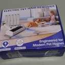 Electric Carpet Rake for Pet Hair Removal,Pet Hair Removal Tool & Car Detailing Dog Hair Remover for Car, Couch Furniture,Reusable Pet Fur Remover Lint Roller for Animal Fur Lint (White, Electric)