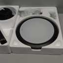 TCL Ceiling Fans with Lights, 52 Inch Low Profile Ceiling Fan with Light and Remote Control, Flush Mount, DC Reversible Motor, Noiseless, 6 Speeds Ceiling Fan for Bedroom (Black)