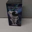 Star Projector Galaxy Night Light - Astronaut Space Projector, Starry Nebula Ceiling LED Lamp with Timer and Remote, Kids Room Decor Aesthetic, for Christmas & Birthdays (White)