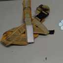 SlowTon No Pull Dog Harness - Heavy Duty Dog Harness and Leash Set for Medium Large Dogs, Reflective Tactical Harness with Soft Padded and Front Clip for Easy Walk and Training (Tan L)