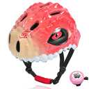 DOJASOHILMI Toddler/Kids Bike Helmet for Boys Girls Adjustable Kids Helmet 3D Lightweight Ventilation and Multi-Sports Scooter Cycling Roller Balance Bike