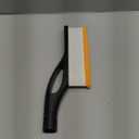 EcoNour 27" Aluminum Ice Scrapers for Car Windshield | Car Snow Scraper Window and Snow Brush with Ergonomic Foam Grip Winter Accessories (Orange)