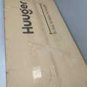 Huuger Computer Desk with 6 Drawers, Office Desk with Shelves, Reversible Gaming Desk, Corner Desk with Storage, Work for Home Office, Study, Living Room, 47inch, Rustic Brown