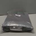 NICETOWN Gray Blackout Curtains for Bedroom 84 inches Long - Thermal Drapes Grommet Room Darkening Light Blocking Curtains Window Treatments for Living Room (2 Panels, W52 x L84, Grey)