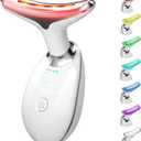 7 in 1 Face Massager Tool, Red Light Therapy for Face and Neck, Red Light Therapy Wand, Face Lift Device for Skin Care, White