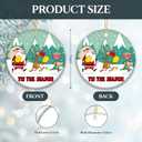 3 x Pickleball Ornament 2025  White Elephant Gift, Funny Santa Reindeer Elf Pickleball Gift, Tis The Season Pickleball Themed Ornament for Players, Coaches, Friends, Family & Sports Lovers