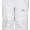 Arctix Kids Snow Pants with Reinforced Knees and Seat (Large Husky, White)