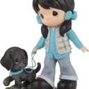 Precious Moments 226401 I Labradore You Black Labrador Resin Figurine, Multicolor