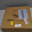 Wreaths for Spring and Summer 22 inch, Artificial Sunflower Wreath for Front Door with Green Leaves, Floral Wreath for Indoor and Outdoor