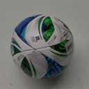 adidas Mini Soccer Ball (1, White/Green/Glory Blue/Solar Blue)