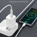 USB to USB C Adapter-3Pack,Type C Female to USB Male Charger Cable Converter for iPhone 15 Pro Max Plus/14,for Apple Watch 9/Ultra,for iPad Pro/Air/Mini,for Airpods,Samsung,Car (Silver)