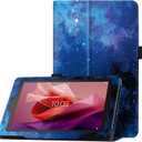 Famavala Folio Case Cover Compatible with 7-inch Tablet, Lightweight and Slim, no fit for LG S7/V7 2019 Release Tablet (Blue Sky)