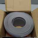 Flexible Baseboard Molding Trim 4 Inch x 20 Feet Self-Adhesive Vinyl Wall Base Peel and Stick Cove Base Rubber Wall Moulding Trim (Gray)