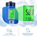 YINMIK pH Salt Meter 5 in 1 pH TDS EC Salinity Tester for Pool Spa Aquarium Hydroponic Saltwater Digital pH and PPM Tester for Household Drinking Water Hot Tub Home Brewing Fish Tank