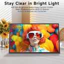 23.8 Inch Portable Monitor for Laptop, 120Hz FHD 1080P IPS External Monitor, 400 Nits HDR Large Second Screen with USB-C HDMI, VESA Compatible Travel Monitor for MacBook PC Phone PS5 Xbox Switch